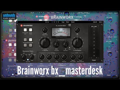 Plugin Alliance | Brainworx Masterdesk TMT Inside | Studio One 4