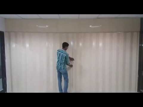 Folding wall partition overview