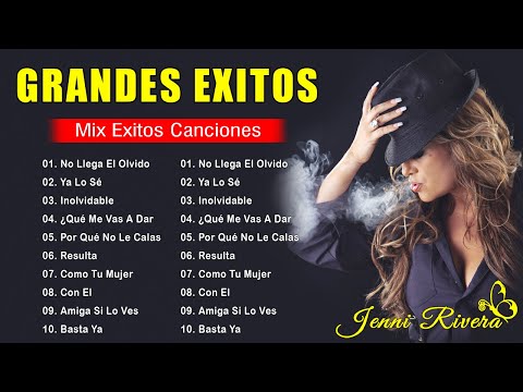 Jenni Rivera Sus Mejores Exitos 24 Grandes Exitos - Rancheras Viejitas Mix Exitos de Jenni Rivera