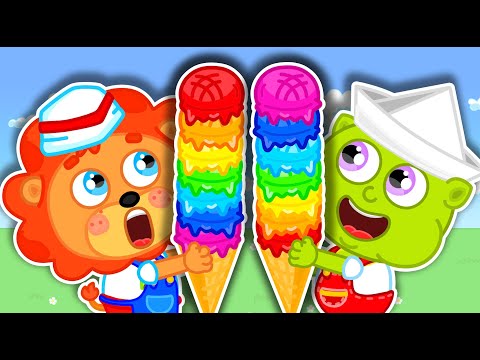 Liam Family USA | Ice Cream Scooping | Sharing is Caring | Family Kids Cartoons