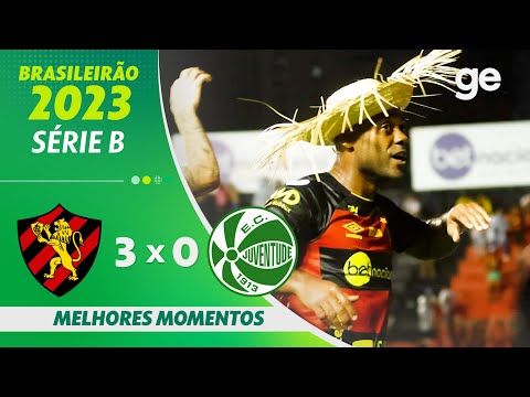 Gols e lances de Sport x Juventude-RS