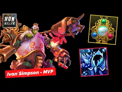 HoN Doctor Repulsor ICON OF THE GODDESS with FROSTFIELD PLATE - MVP