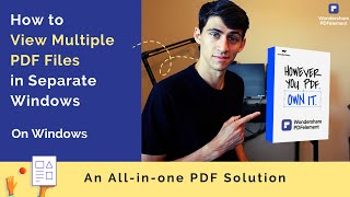How to View Multiple PDF Files in Separate Windows | Wondershare PDFelement 8