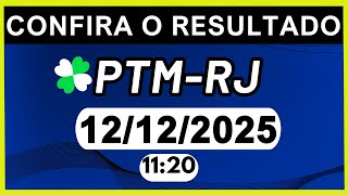 RESULTADO JB - PTM-RJ e LOOK-GO 11:20 | 12/12/2025