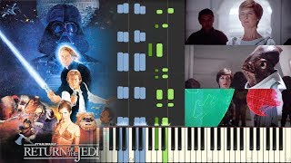 Star Wars: Return of the Jedi - Alliance Assembly - Piano (Synthesia)