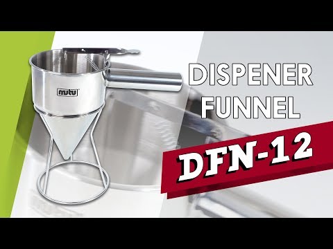 Dispenser Funnel Corong Adonan Kue Mutu DFN-12 on Youtube