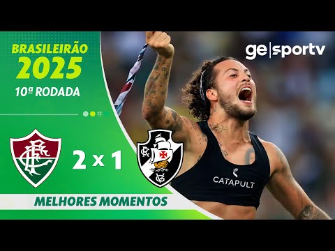 Gols e lances de Fluminense x Vasco da Gama