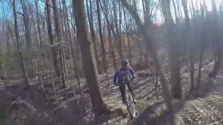 Start of Walnut. The climb after the pond.