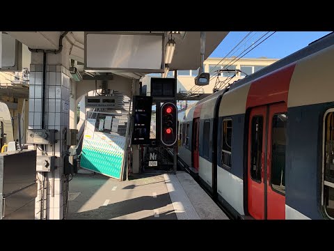 Arrivée RER-B MI79/MI84 en gare de Massy-Palaiseau