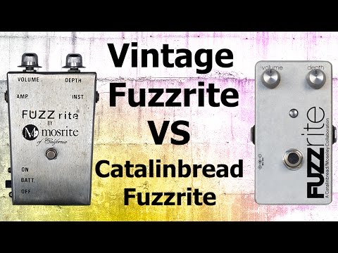 Catalinbread Fuzzrite Fuzz Pedal - Classic Gnarly Mosrite-style Fuzz image 3