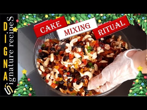Christmas 🎄Cake Mixing Ritual | Plum Cake Preparation - Part 1/2 | English Subtitle | Episode 45