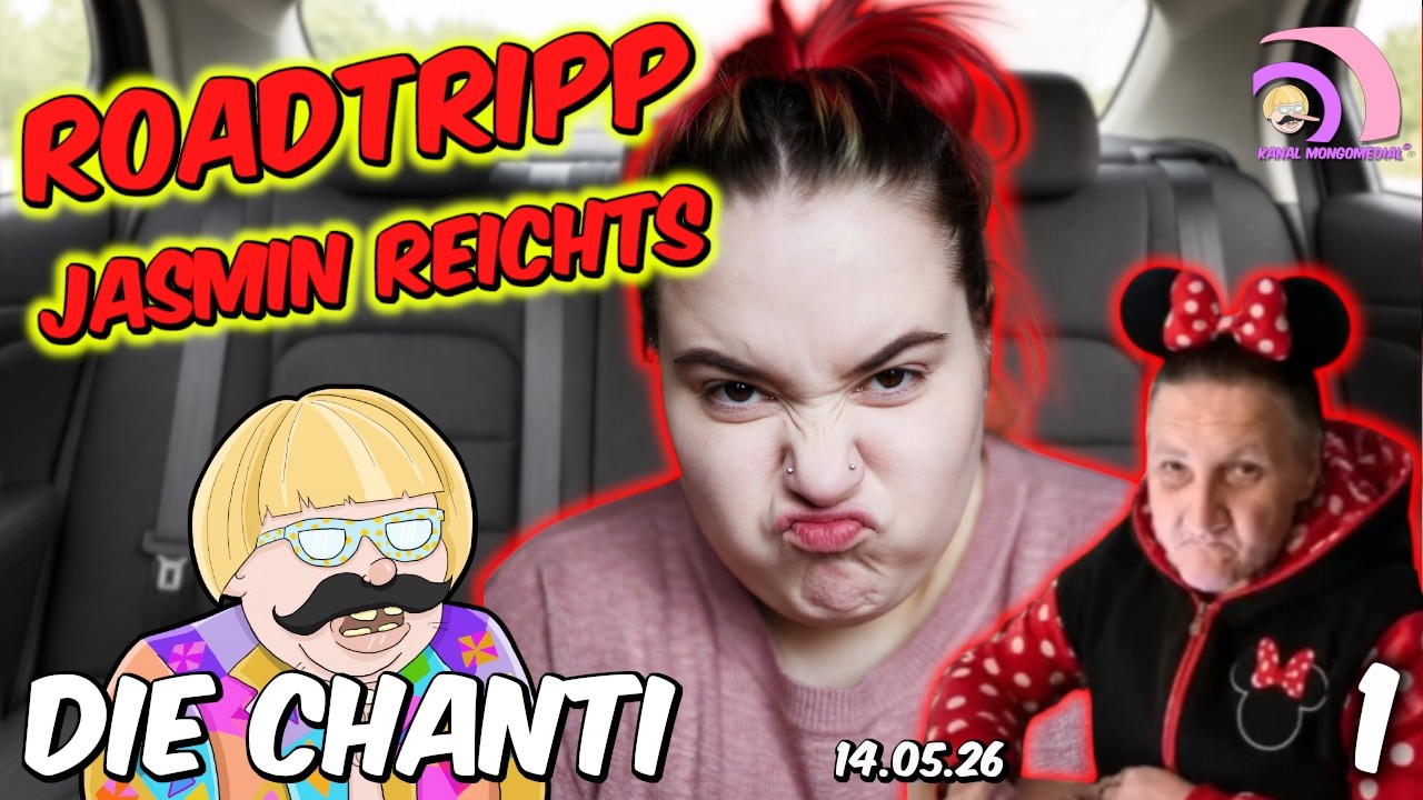 Mongotar: CHANTI Roadtripp 1 - JASMIN mit den Nerven am Ende! 14.05.26 |Kanal Mongomedial