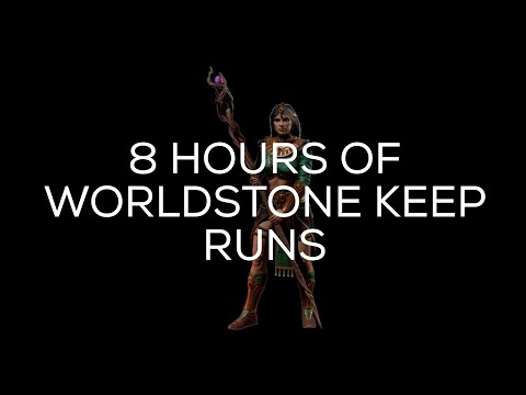 Running Worldstone Keep For 8 Hours: Diablo 2 Resurrected Magic Finding