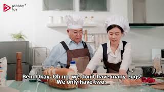 Elementary Pronunciation - Day 03 - Baking a cake