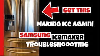 Samsung Ice Maker Not Making Ice — 4 Things You Can Do to Get Your Ice Maker Working Again