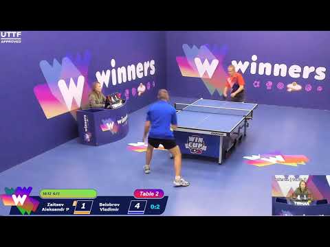 WINners CUP table 2  07.10  Zaitsev Aleksandr P - Belobrov Vladimir  15:00