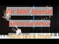 🎹Air Mail Special, Solo & Chord, Benny Goodman, Synthesia Piano