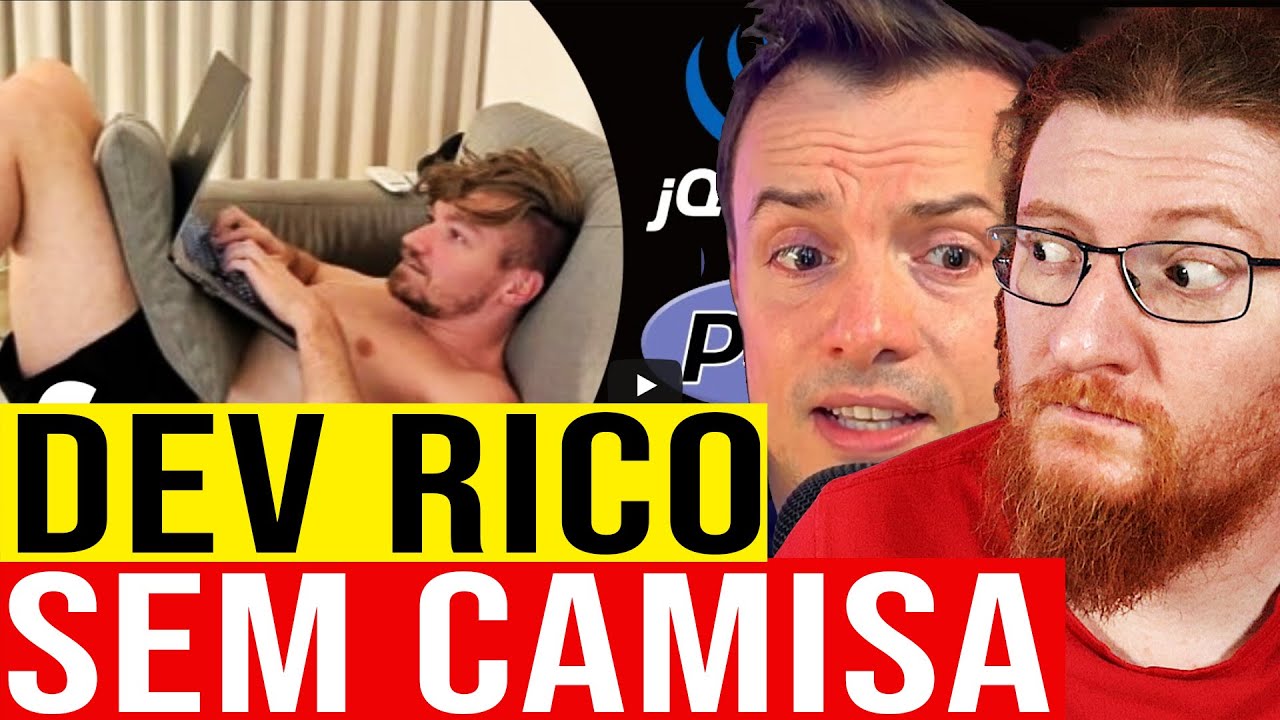 esse DEV faz $200 000,00 do Sofá sem Camiseta - REACT