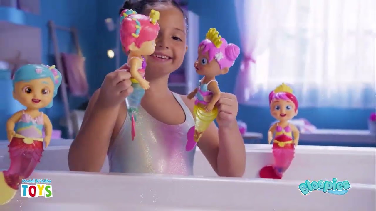 Bloopies: Mókás sellőbébi palackban többféle változatban 1db videó