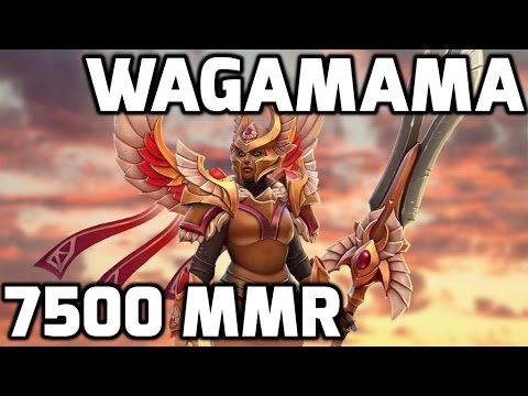 Dota 2 PRO Plays - Wagamama Legion Commander - 7500 MMR Gameplay