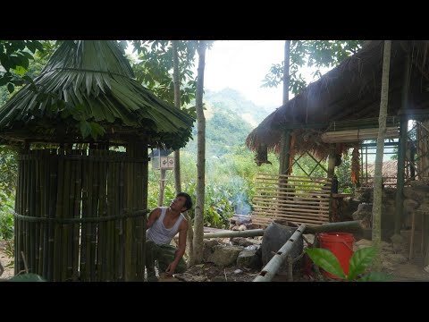 CEO goes into the woods to renovate an abandoned house and build a bathroom | Unexpected change