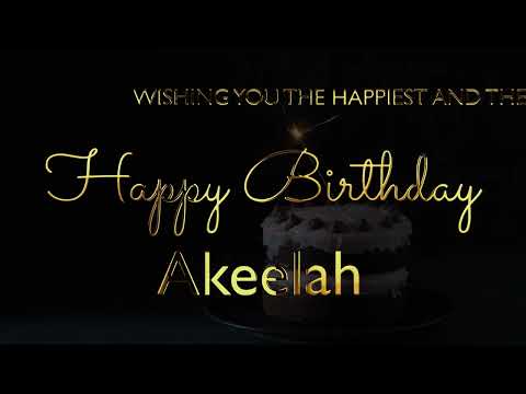 Happy Birthday Akeelah