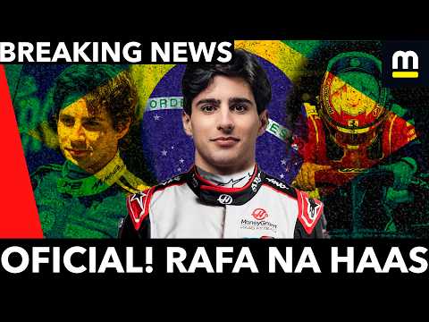 URGENTE: RAFA CÂMARA é anunciado pela HAAS para 2027! BRASIL volta a ter DOIS PILOTOS no grid da F1!