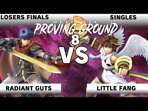 Ultimate Proving Ground 8 - Singles Losers Finals Radiant Guts [Ike] v Little Fang [Pit]