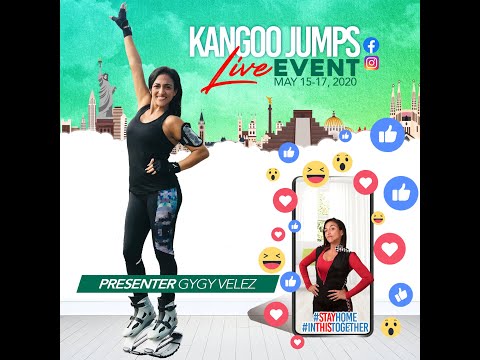 Kangoo Jumps® Live Event May 16, 2020 - Gygy Velez Kangoo Kick & Punch™