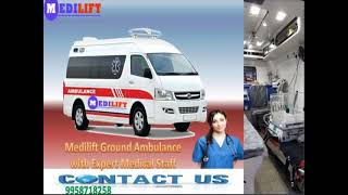 Avail Medilift Lowest Fare Emergency Ambulance Service in Ranchi