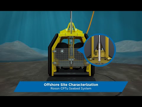 Offshore Site Characterization Roson CPTu Seabed System