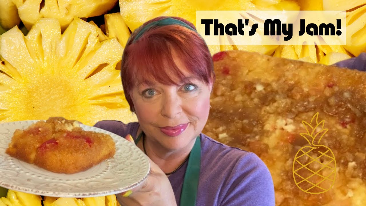 PINEAPPLE UPSIDE DOWN CAKE - Crushed Pineapple Makes This Cake Irresistible