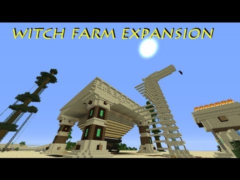 RsiriusMC's Minecraft World E38 - S1 - Witch farm expansion.