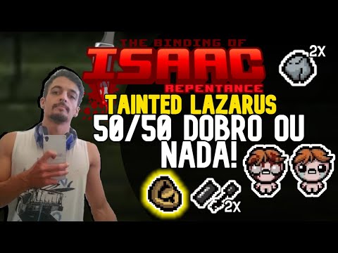 O PODER DA CROOKED PENNY, DOBRO OU NADA! LAZARUS B! - The Binding of Isaac: Repentance