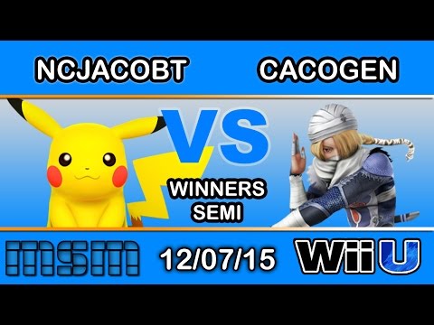 MSM 27 – NCJacobT (RYU) Vs. Cacogen (Sheik) Winners Semi - Smash Wii U