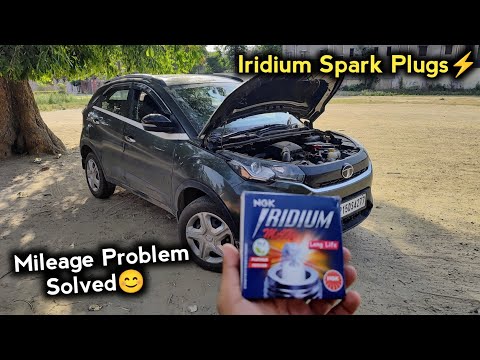 Finally Upgraded Ngk Spark Plugs In My Nexon