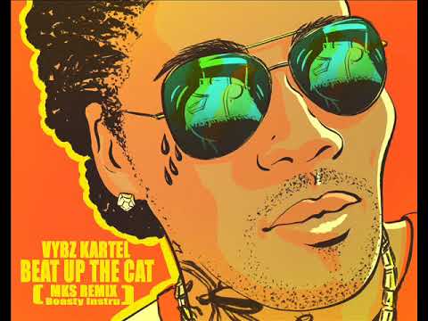 VYBZ KARTEL - BEAT UP THE CAT - MKS BOASTY REMIX