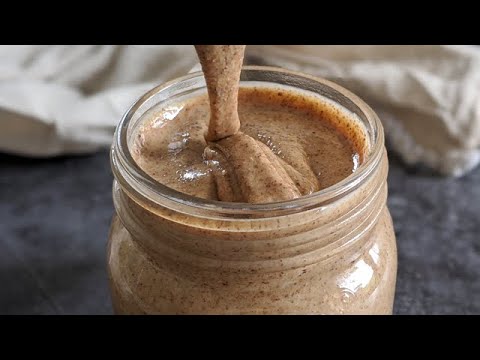 1 ingrédient ! Recette beurre d'amandes ! Super facile !