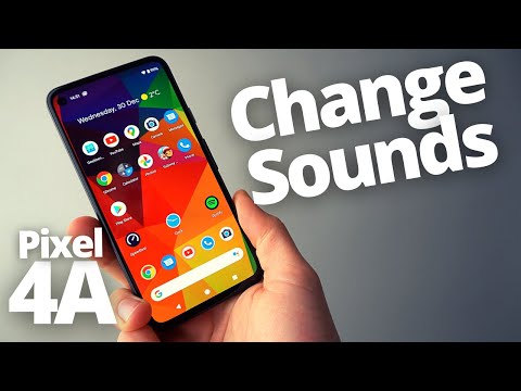 Google Pixel 4a : Change Ringtones & Notification Alarm Sounds.