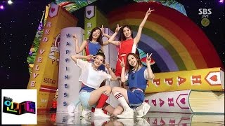 [레드벨벳(Red Velvet)] 행복(Happiness) @인기가요 Inkigayo 140810