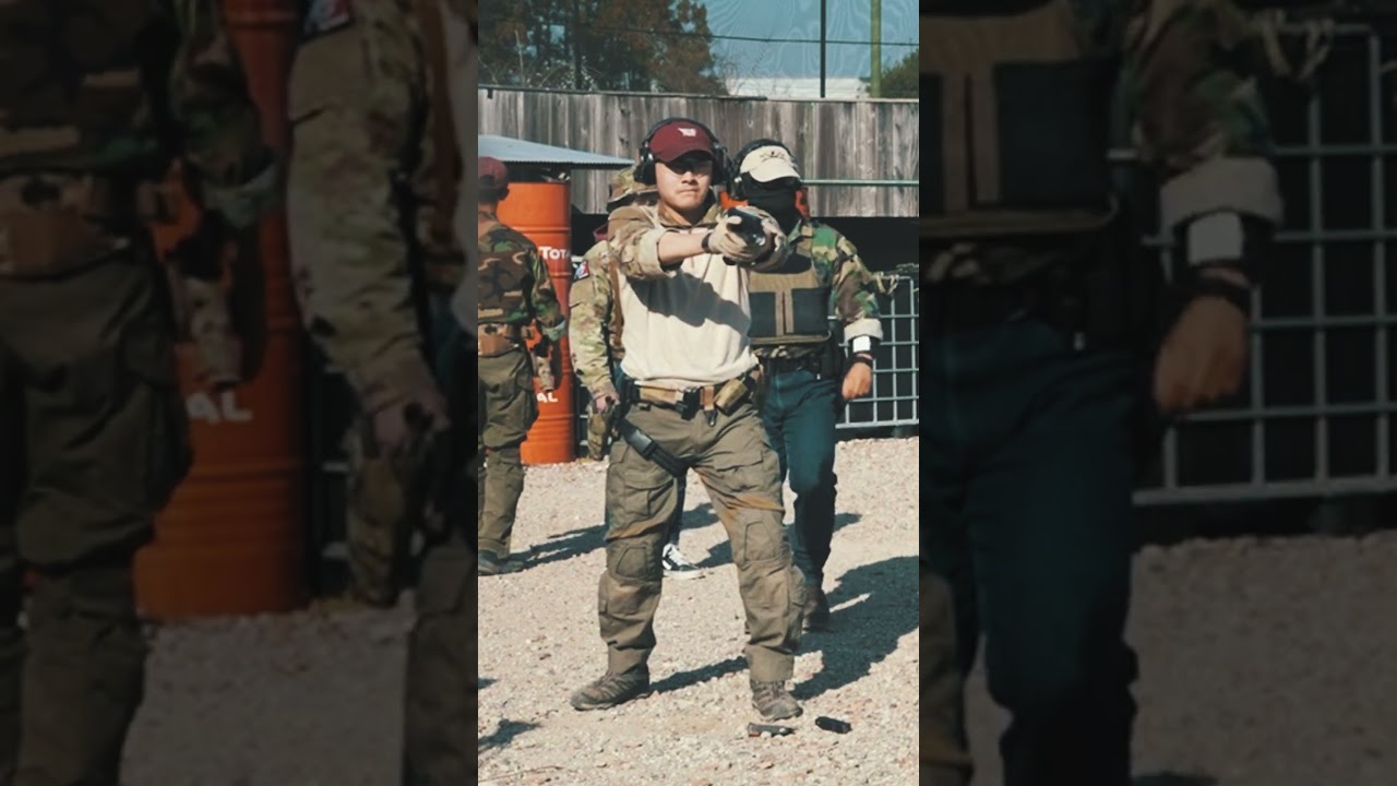 Pistol Basic Drill - Tokyo Marui Glock19 Gen5 | #Shorts #サバゲー #タクトレ #東京マルイ #グロック #G19gen5 #Glock