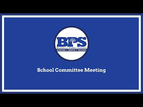 BPS School Committee Meeting - Monday, August 17, 2020