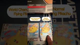 2022 Flying Pikachu World Championship check unique back of the card #pokemoncards #pikachu # #ptcg