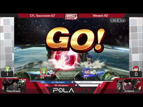 CFLS67 - PrinceRamen (Palutena) vs IceSprite (Ness) - WR2