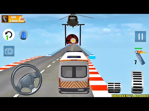Ambulance Stunt Car Racing Game: Impossible Tracks #2 New Ambulance Unlocked Android Games