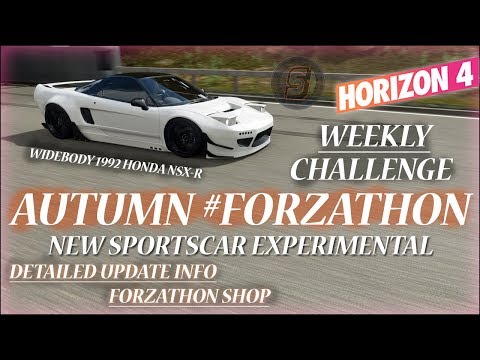 Forza Horizon 4 Autumn #Forzathon New Sportscar Experimental Forza Horizon 4 Weekly Challenge FH4