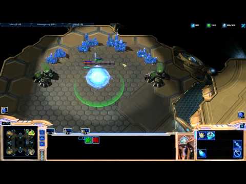 Heart of the Swarm Beta - Protoss vs Terran #2