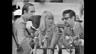 Peter Paul &amp; Mary Talk about The March On Washington &amp; Sing Songs 1963 [HD]
