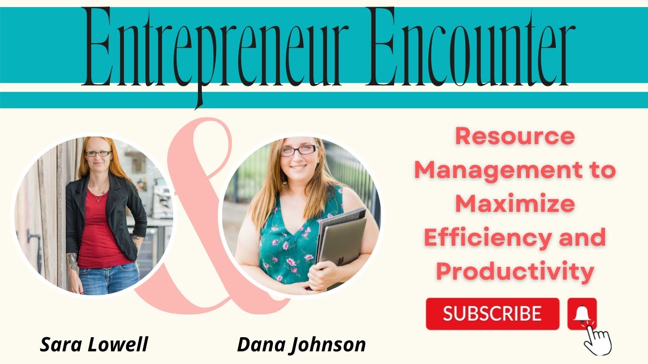 Resource Management to Maximize Efficiency and Productivity