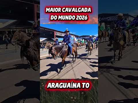 maior cavalgada do mundo 2026 Araguaína Tocantins